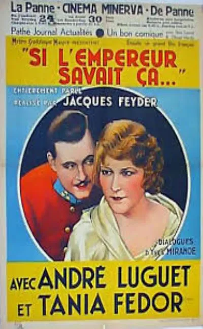 Si l'empereur savait ça (1930)