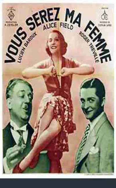 Vous serez ma femme (1932)