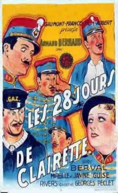 Les 28 jours de Clairette (1933)