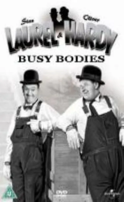 Laurel et Hardy menuisiers