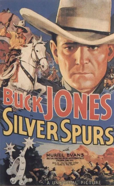 Silver spurs