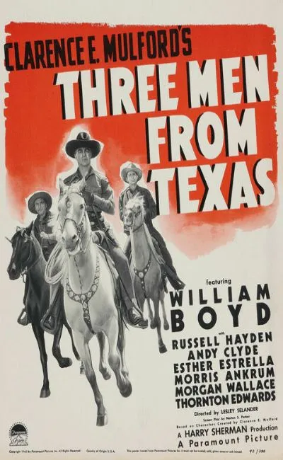 Trois hommes du Texas