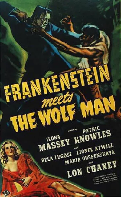 Frankenstein rencontre le loup-garou