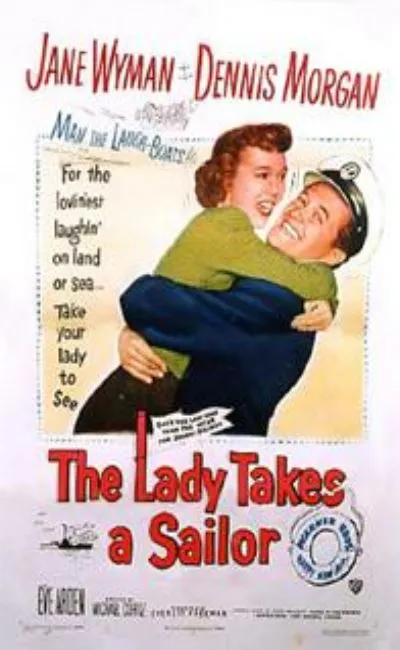 The lady takes a  sailor
