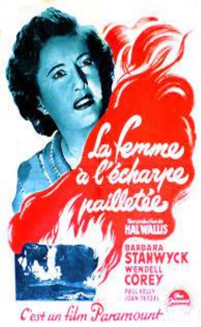 La femme à l'écharpe pailletée