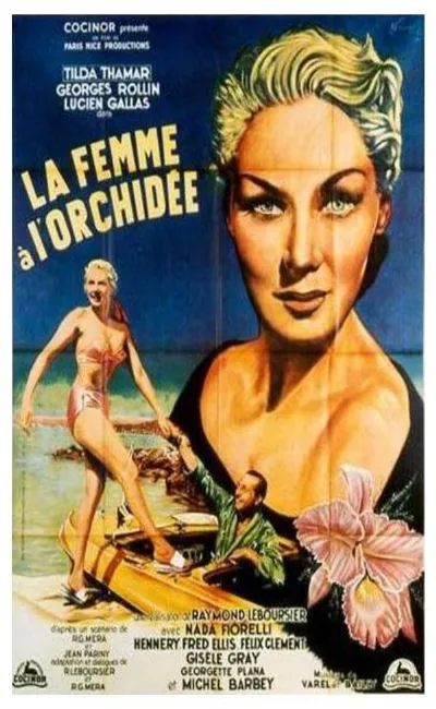 La femme à l'orchidée