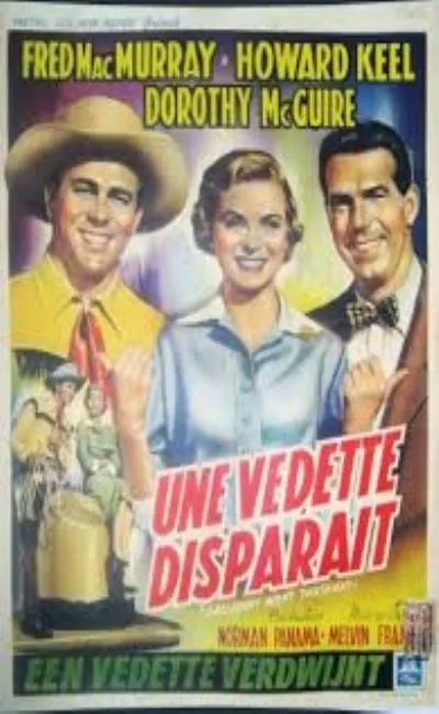 Une vedette disparaît (1951)