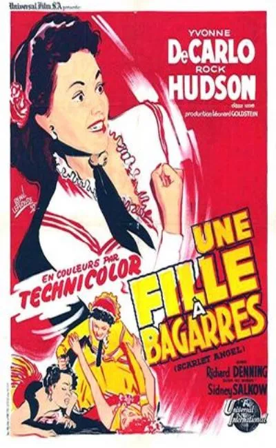 Une fille à bagarres