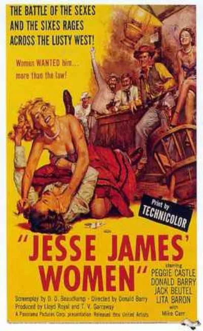 Jesse James women (1954)