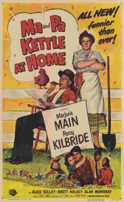 Ma and Pa Kettle at home