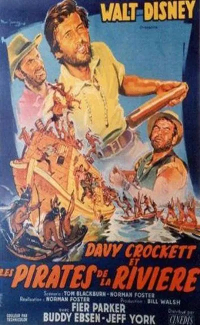 Davy Crockett et les pirates de la rivière (1956)