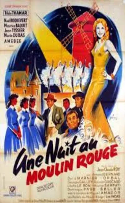 Une nuit au Moulin Rouge (1957)