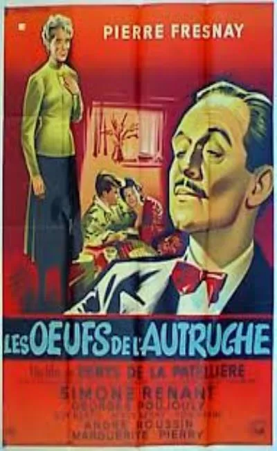 Les oeufs de l'Autruche