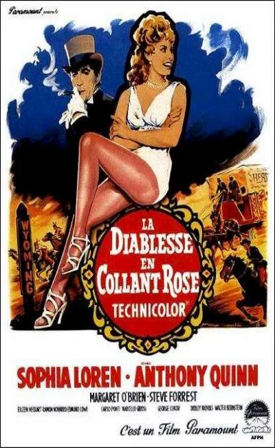 La diablesse en collant rose