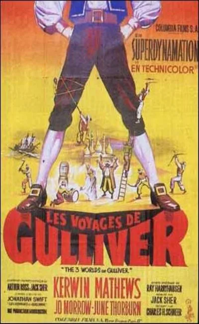 Les voyages de Gulliver (1960)