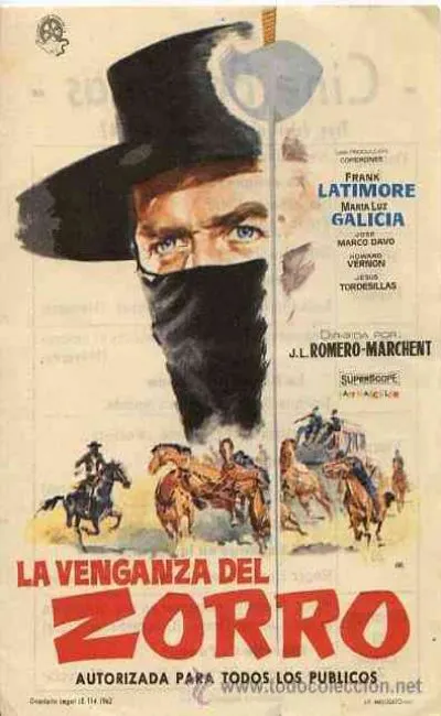 Zorro le vengeur (1962)