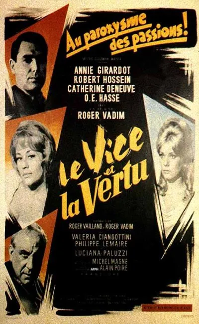 Le vice et la vertu (1963)