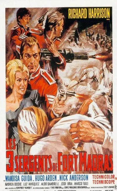 Les 3 sergents de Fort Madras