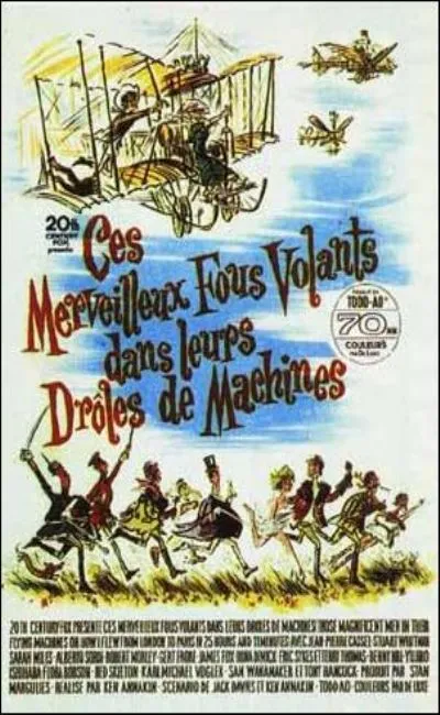 Ces merveilleux fous volants dans leurs drôles de machines (1965)