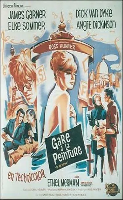 Gare à la peinture