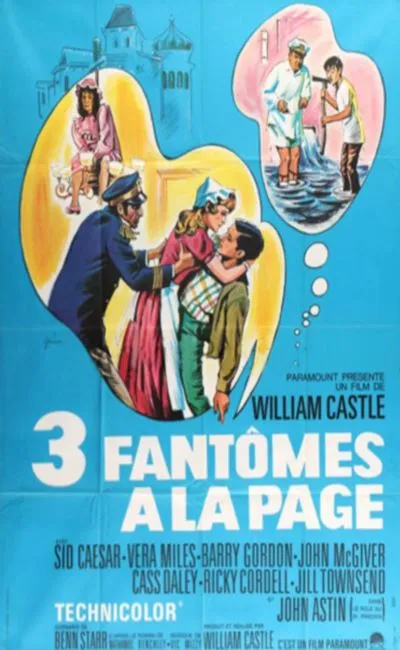 Trois fantômes à la page