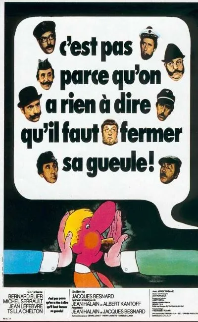 C'est pas parce qu'on a rien a dire qu'il faut fermer sa gue (1975)