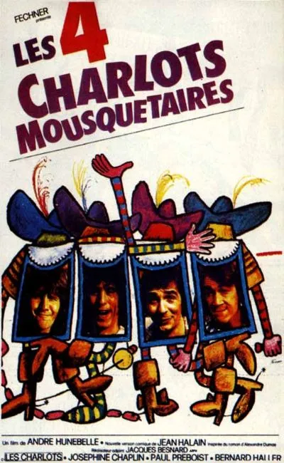 Les 4 Charlots mousquetaires (1974)