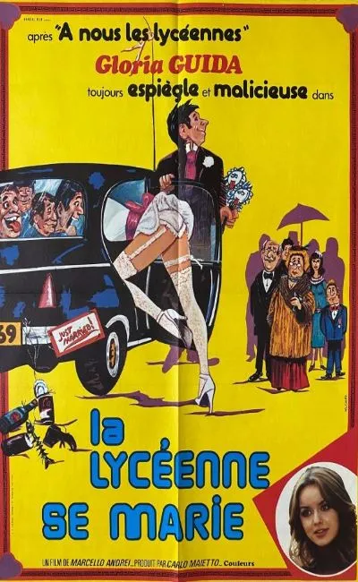 La lycéenne se marie