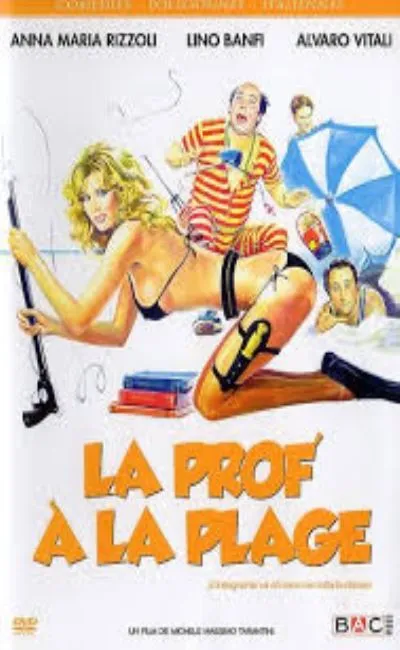 La prof à la plage