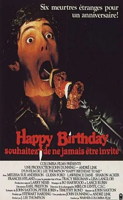 Happy Birthday : souhaitez ne jamais être invité