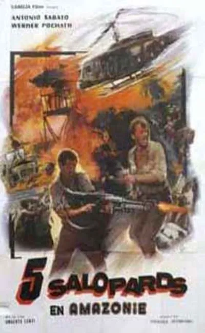 Cinq salopards en Amazonie (1986)