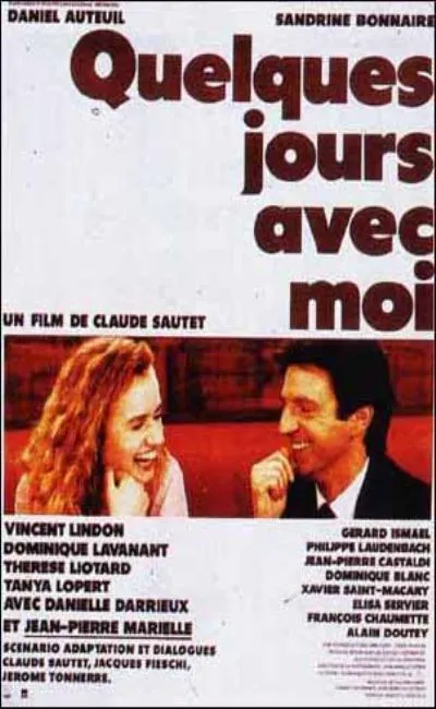 Quelques jours avec moi (1988)