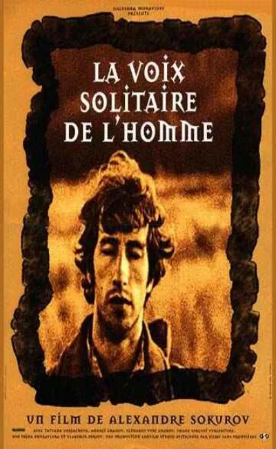 La voix solitaire de l'homme