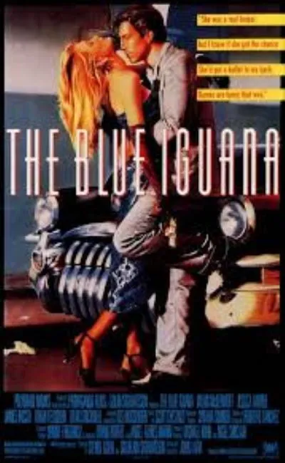 The blue iguana