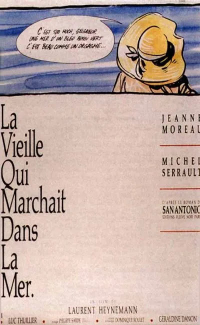 La vieille qui marchait dans la mer