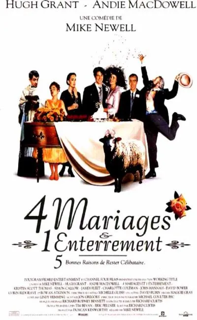 4 mariages et 1 enterrement (1994)
