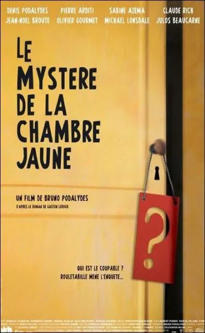 Le mystère de la chambre jaune