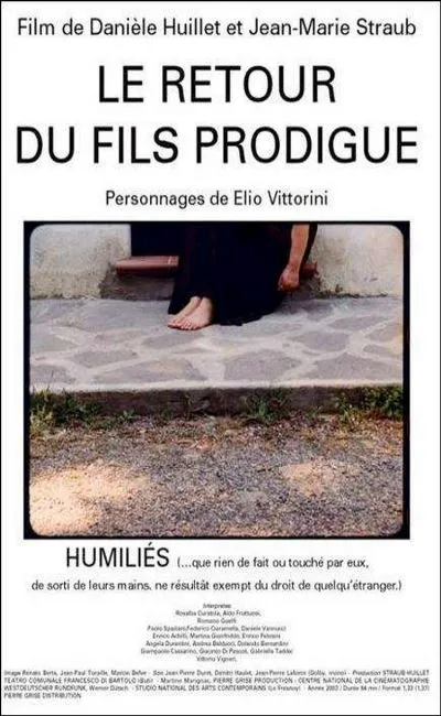 Le retour du fils prodigue - Humiliés