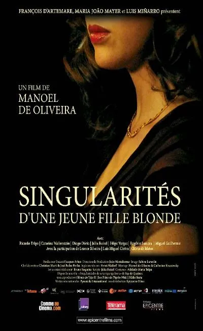 Singularités d'une jeune blonde