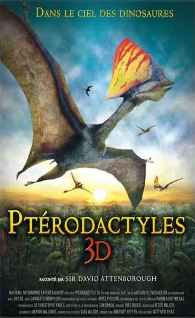 Ptérodactyles 3D : Dans le ciel des dinosaures