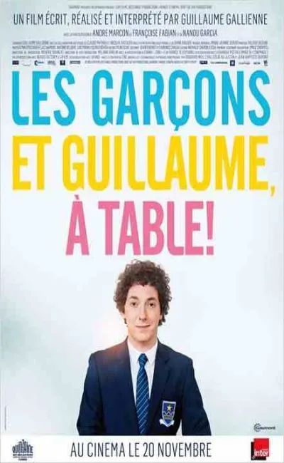 Les garçons et Guillaume à table (2013)