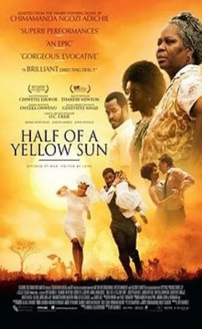 Half of a yellow sun