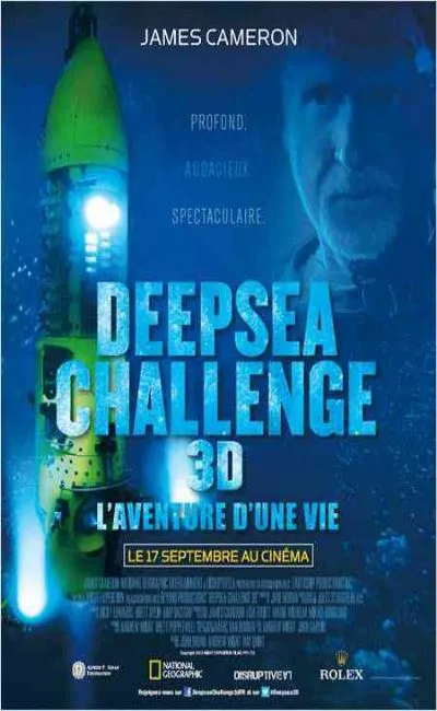Deepsea Challenge 3D l'aventure d'une vie (2014)