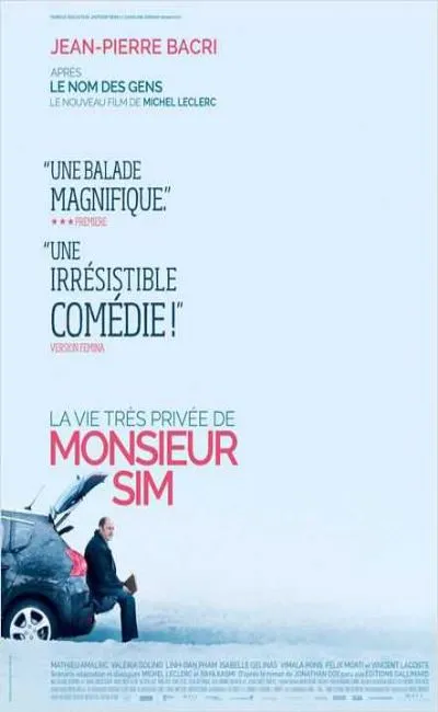 La vie très privée de Monsieur Sim (2015)