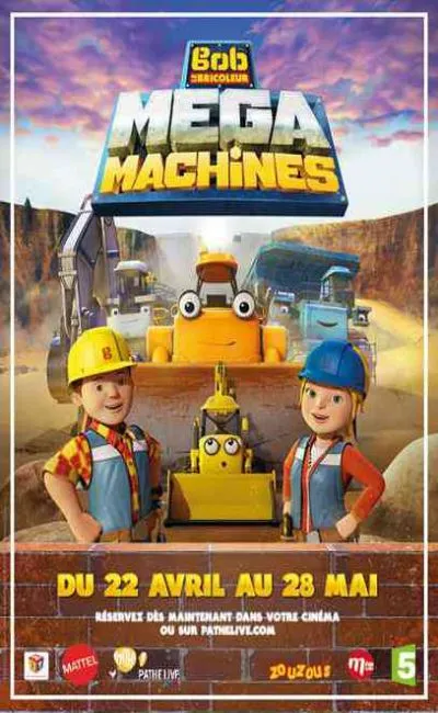 Bob Le bricoleur : Mega machines - Le film (2017)