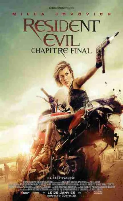 Resident evil 6 : chapitre final (2017)