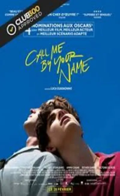 Call me by your name