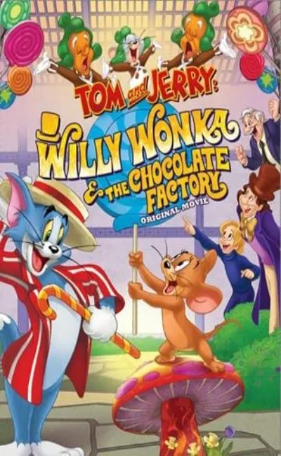 Tom et Jerry au pays de Charlie et la chocolaterie Wonka